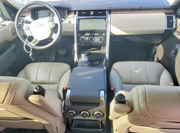 SALRR2RV2JA049518 2018 LAND ROVER DISCOVERY Белый Вид панели приборов