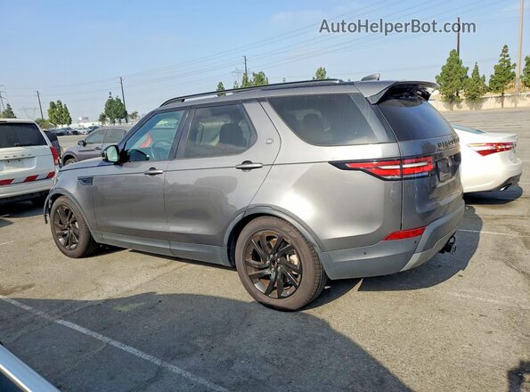 SALRR2RV2KA080009 2019 LAND ROVER DISCOVERY Gray Trasero izquierdo