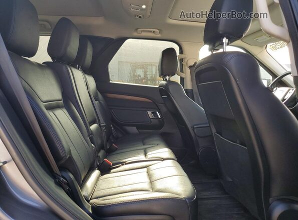 SALRR2RV2KA080009 2019 LAND ROVER DISCOVERY Gray Vista interior trasera