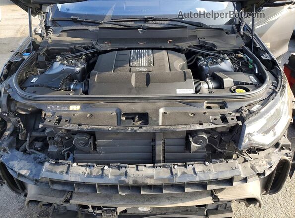 SALRR2RV2KA080009 2019 LAND ROVER DISCOVERY Gray Vista del compartimento del motor