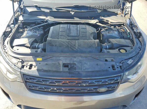 SALRR2RV3JA052251 2018 LAND ROVER DISCOVERY Silver უკანა სალონის ხედი
