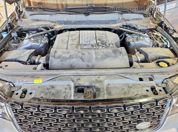 SALRR2RV4JA076350 2018 LAND ROVER DISCOVERY Gray ძრავის განყოფილების ხედი