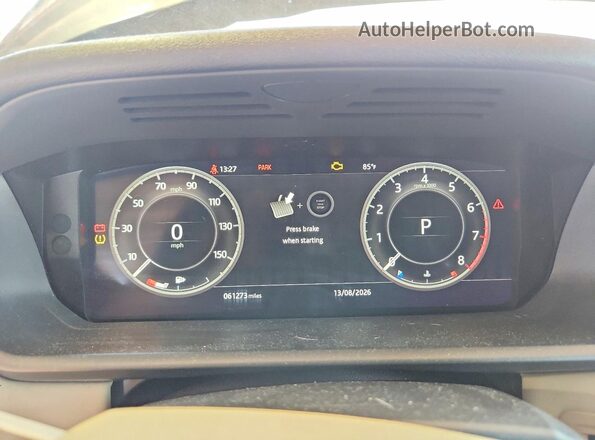 SALRR2RV4JA076350 2018 LAND ROVER DISCOVERY Gray ხელსაწყოთა პანელის ხედი