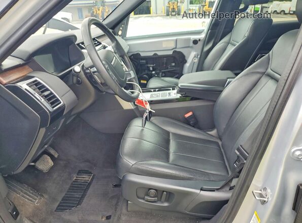 SALRR2RV7JA072101 2018 LAND ROVER DISCOVERY Silver Widok wnętrza z przodu
