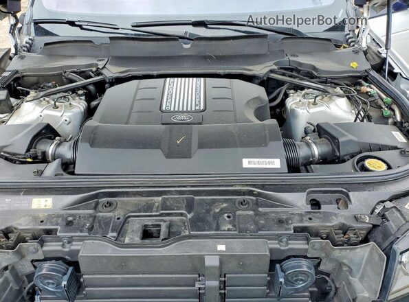 SALRR2RV7JA072101 2018 LAND ROVER DISCOVERY Silver Widok komory silnika