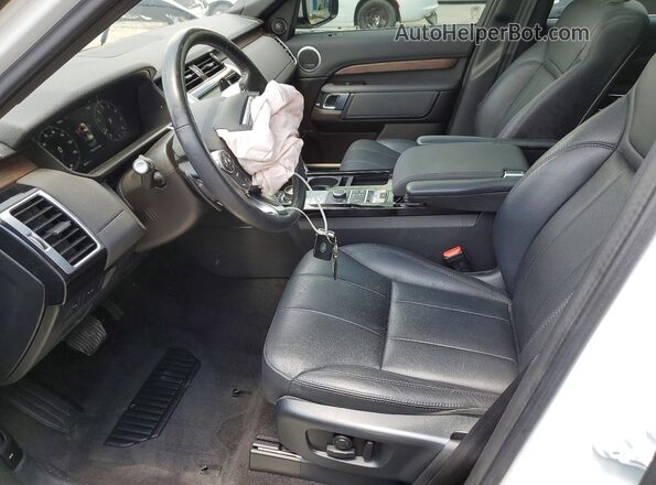 SALRR2RV7JA079100 2018 LAND ROVER DISCOVERY White Vista interior delantera