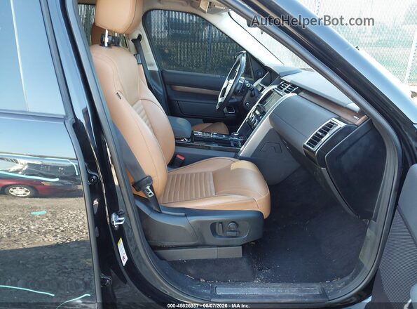 SALRR2RV8JA065979 2018 LAND ROVER DISCOVERY Black Widok wnętrza z przodu