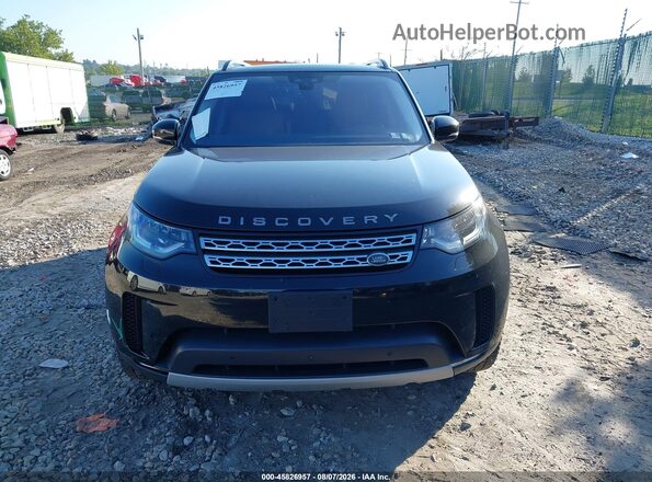 SALRR2RV8JA065979 2018 LAND ROVER DISCOVERY Black Widok zestawu wskaźników