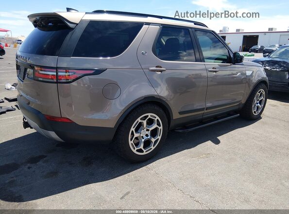 SALRRBBK4HA017874 2017 LAND ROVER DISCOVERY Brown Tył prawy