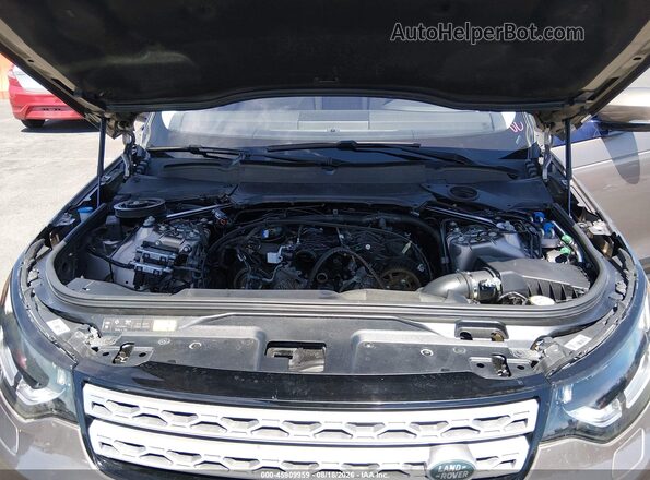 SALRRBBK4HA017874 2017 LAND ROVER DISCOVERY Brown Widok z tyłu