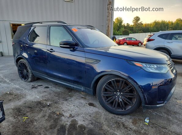 SALRRBBK9HA039871 2017 LAND ROVER DISCOVERY Blue Front view