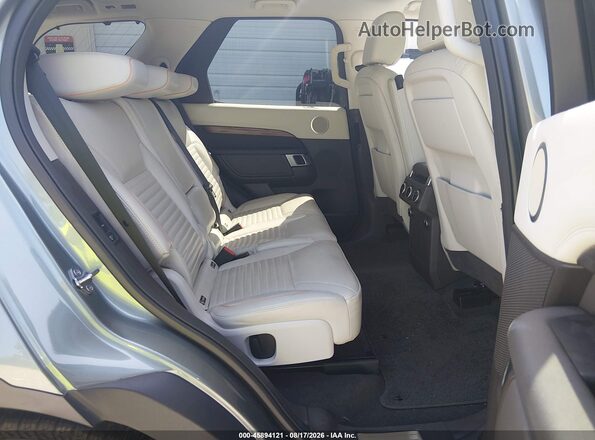 SALRRBBV0HA040160 2017 LAND ROVER DISCOVERY Gray Вид наклейки з VIN-кодом