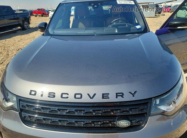 SALRRBBV1HA020189 2017 LAND ROVER DISCOVERY Gray Widok komory silnika