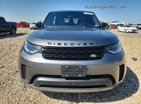 SALRRBBV1HA020189 2017 LAND ROVER DISCOVERY Gray Widok z przodu