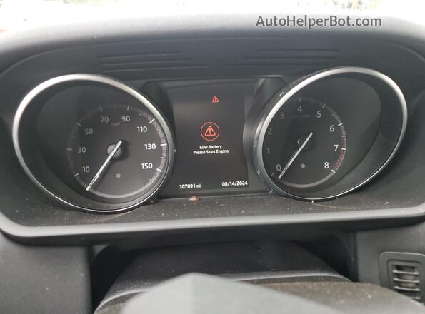 SALRRBBV4HA024933 2017 LAND ROVER DISCOVERY Black Instrument cluster view