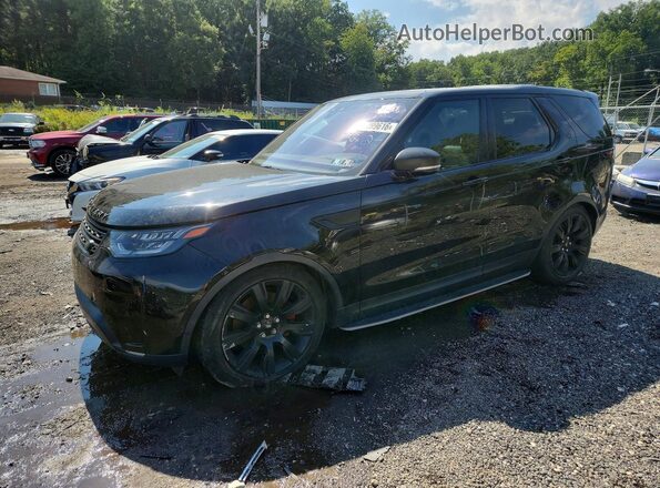 SALRRBBV6HA044181 2017 LAND ROVER DISCOVERY Черный Задняя левая четверть