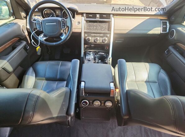 SALRRBBV6HA044181 2017 LAND ROVER DISCOVERY Черный Вид подкапотного пространства