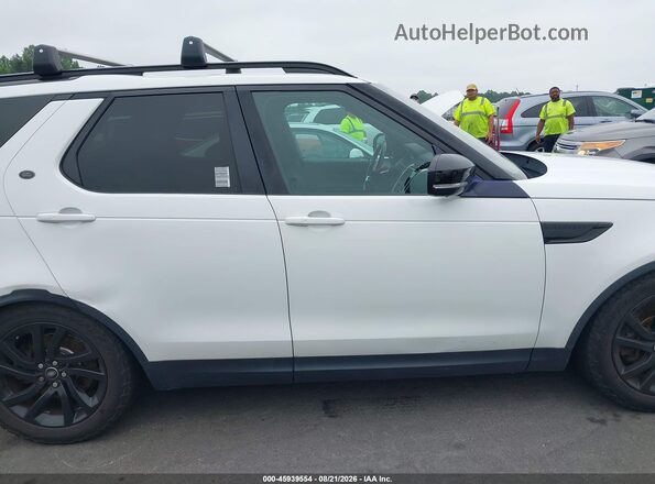 SALRRBBV7HA046909 2017 LAND ROVER DISCOVERY White Widok wnętrza z tyłu