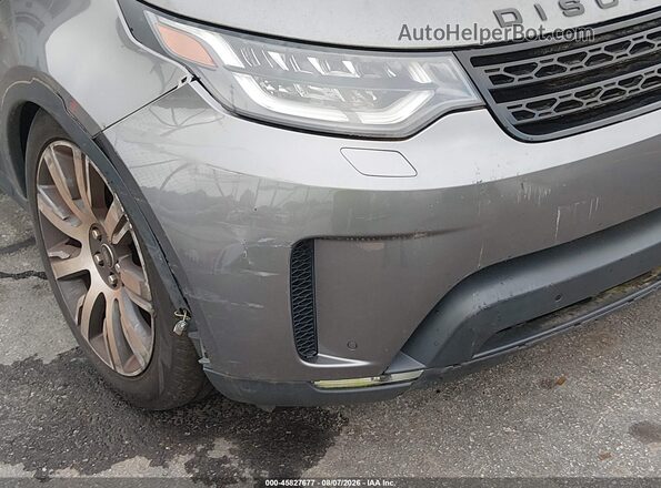 SALRRBBV8HA045087 2017 LAND ROVER DISCOVERY Gray წინა ხედი