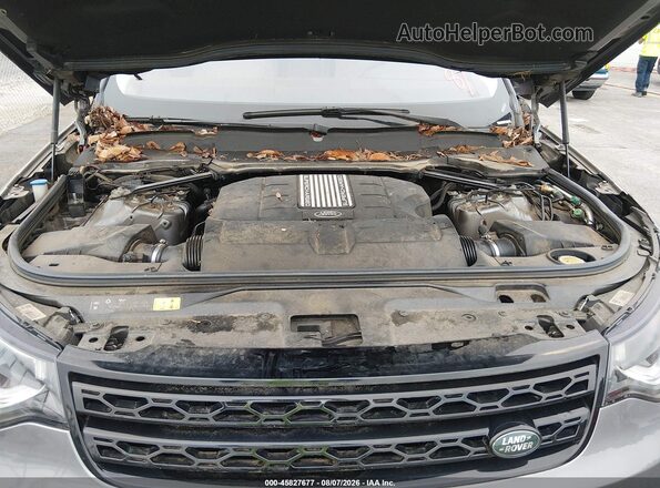 SALRRBBV8HA045087 2017 LAND ROVER DISCOVERY Gray უკანა ხედი