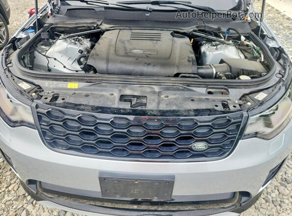 SALRT2EX7N2460633 2022 LAND ROVER DISCOVERY Silver Vista del compartimento del motor