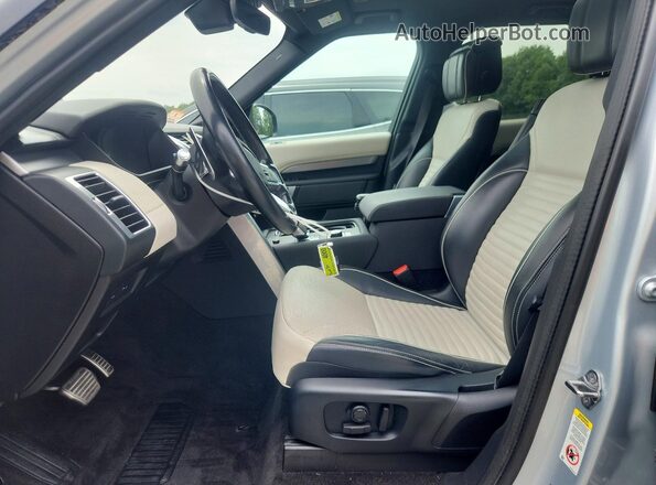 SALRT2EX7N2460633 2022 LAND ROVER DISCOVERY Silver Vista interior delantera