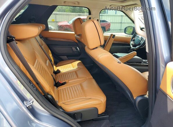 SALRT2RK8JA054634 2018 LAND ROVER DISCOVERY Blue Widok wnętrza z tyłu
