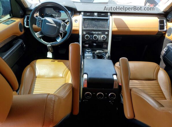 SALRT2RK8JA054634 2018 LAND ROVER DISCOVERY Blue Widok deski rozdzielczej