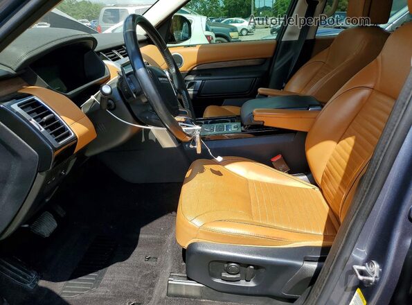 SALRT2RK8JA054634 2018 LAND ROVER DISCOVERY Blue Widok wnętrza z przodu