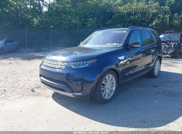 SALRT2RV0K2400875 2019 LAND ROVER DISCOVERY Blue Передня ліва чверть