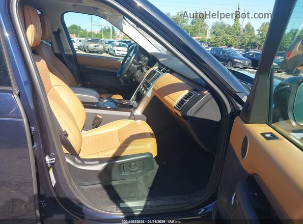SALRT2RV0K2400875 2019 LAND ROVER DISCOVERY Blue Вид салону спереду