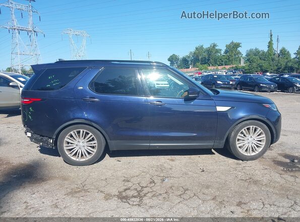 SALRT2RV0K2400875 2019 LAND ROVER DISCOVERY Blue Вид задньої частини салону