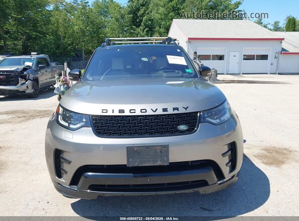 SALRT2RV3JA053837 2018 LAND ROVER DISCOVERY Gray Front view