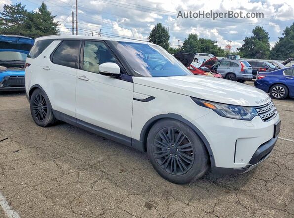 SALRT2RV9JA075759 2018 LAND ROVER DISCOVERY Белый Передняя правая четверть
