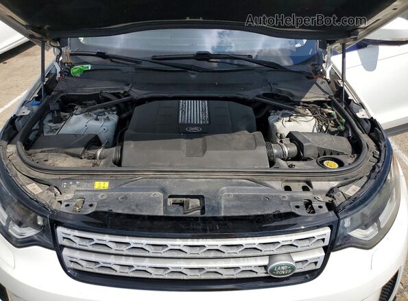 SALRT2RV9JA075759 2018 LAND ROVER DISCOVERY Белый Вид подкапотного пространства