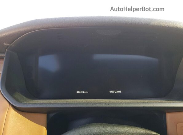 SALRT2RVXJA060851 2018 LAND ROVER DISCOVERY White Instrument cluster view