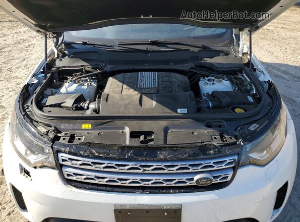 SALRT2RVXJA060851 2018 LAND ROVER DISCOVERY White Engine compartment view