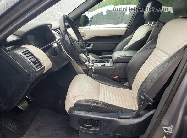 SALRT2RX0M2454648 2021 LAND ROVER DISCOVERY Silver Widok wnętrza z przodu