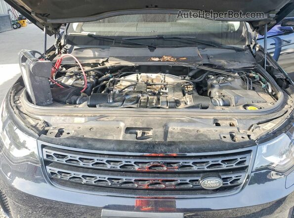 SALRTBBV0HA017379 2017 LAND ROVER DISCOVERY Black Սալոնի հետևի տեսք