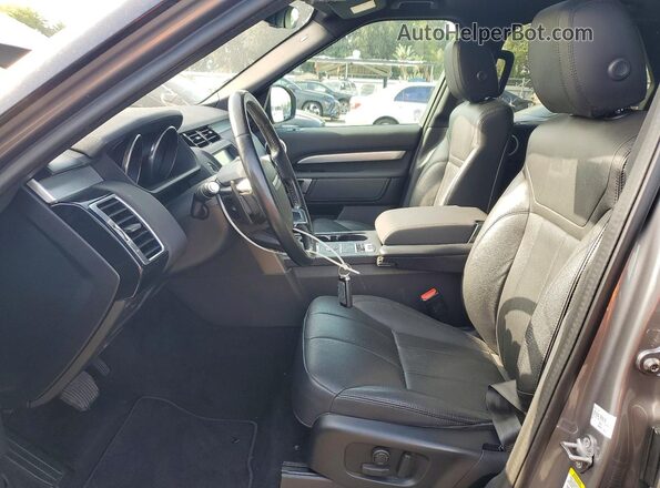SALRU2RV3L2416485 2020 LAND ROVER DISCOVERY Gray Widok wnętrza z przodu