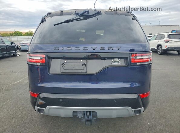 SALRU2RV7L2425920 2020 LAND ROVER DISCOVERY Blue უკანა ხედი