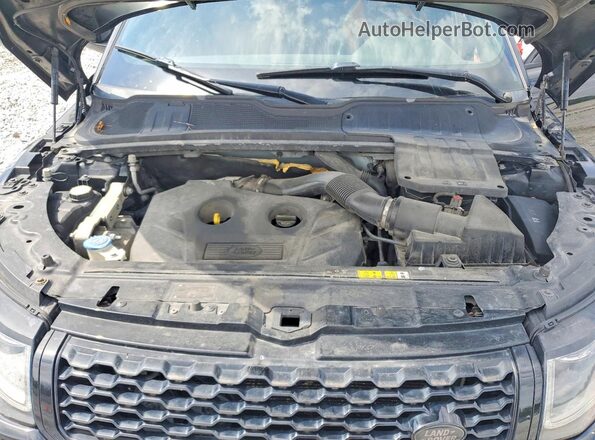 SALVD2BG0HH252398 2017 LAND ROVER RANGE Black Vista del compartimento del motor
