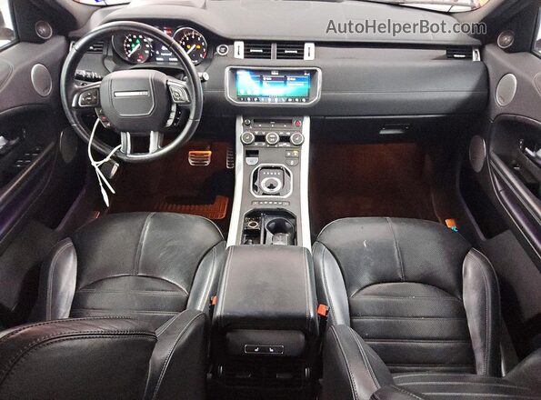 SALVD2BG2HH191975 2017 LAND ROVER RANGE Orange Vista del salpicadero