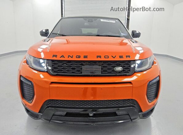 SALVD2BG2HH191975 2017 LAND ROVER RANGE Orange Vista frontal
