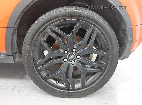SALVD2BG2HH191975 2017 LAND ROVER RANGE Orange 