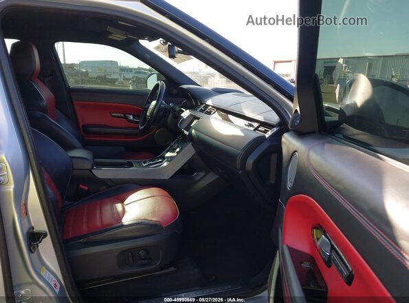 SALVD2BG7GH107101 2016 LAND ROVER RANGE ROVER EVOQUE Серебряный Вид салона спереди