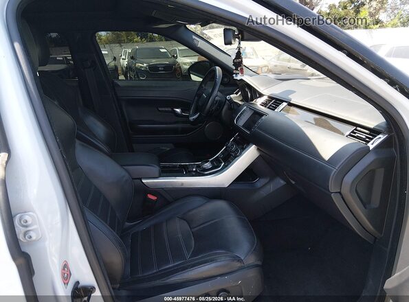 SALVD2BG8GH103073 2016 LAND ROVER RANGE ROVER EVOQUE White Вид салону спереду