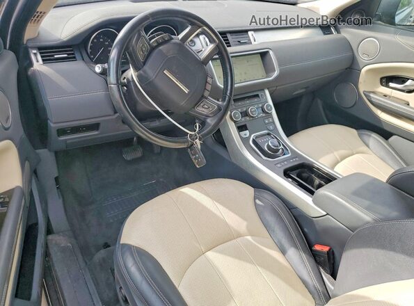SALVP1BG2HH169296 2017 LAND ROVER RANGE Серый Вид панели приборов