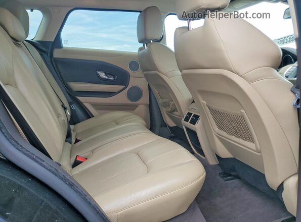 SALVP2BG0GH089595 2016 LAND ROVER RANGE Black Вид задньої частини салону