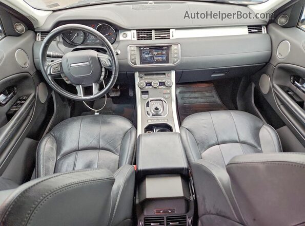 SALVP2BG0GH099043 2016 LAND ROVER RANGE Black წინა პანელის ხედი